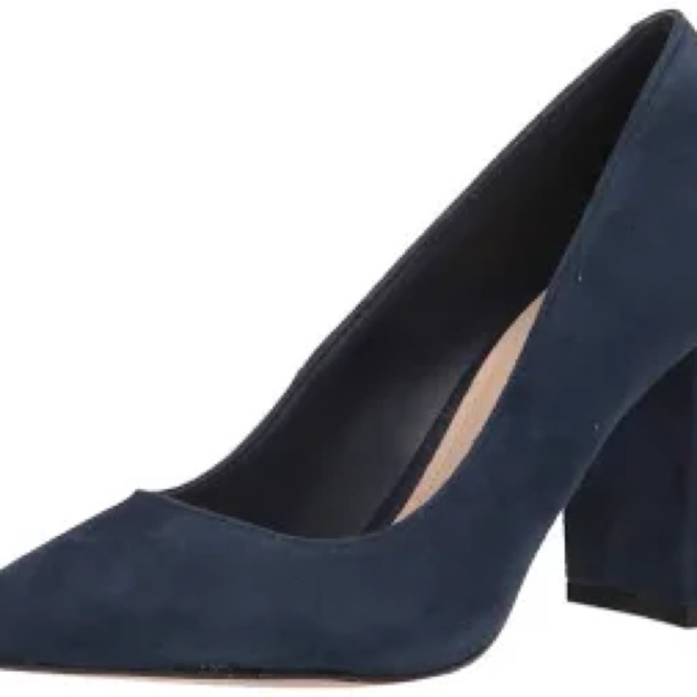 Marc Fisher LTD blue suede pumps